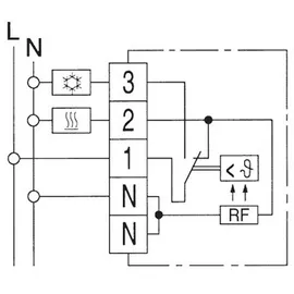 EBERLE RTR-E 6721 Raumtemperaturregler