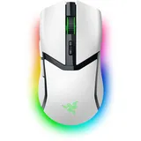 Razer Cobra Pro - kabellose Gaming-Maus mit RGB - Optischer Focus Pro Sensor mit 30K DPI (10 Anpassbare Tasten, HyperSpeed Wireless Polling 8K Hz, Bluetooth, Chroma-Beleuchtung mit 11 Zonen) Weiß