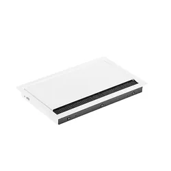 BACHMANN CONI COVER Einbaurahmen, 3fach weiss
