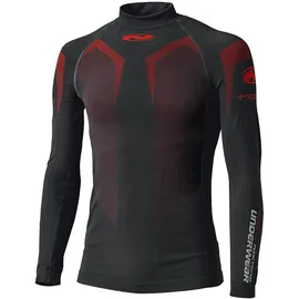 Held 3D Skin Warm Top Damen Schwarz/Rot XL
