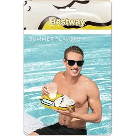 BESTWAY Aufblasbare Getränkehalter Summer Sips 3er Set für Pool | Whirlpool