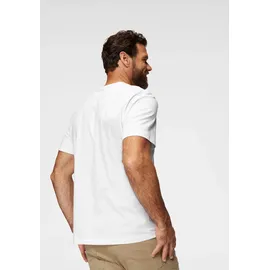 MAN'S WORLD Rundhalsshirt weiß 5XL