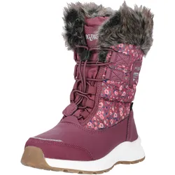 Stiefel ZIGZAG "Wesend", Gr. 28, rot (dunkelrot), Kunstfaser, Polyurethane, casual, Schuhe, mit wasserdichtem Obermaterial
