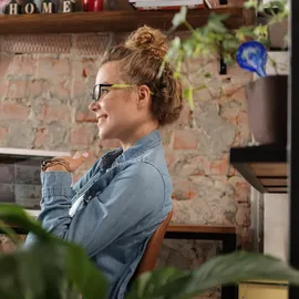 Relaxdays Bewässerungskugel 2er Set Ø 9 cm blau