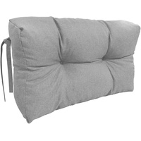 chilly pilley Palettenauflage Schaumflocken palettenkissen Palettenpolster Palettenmöbel Palettensofa Rückenlehne Sitzkissen Seitenkissen Set (Seitenkissen 60 x 40 Silber)