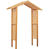 Promadino Rosenbogen 167 x 53 cm Braun