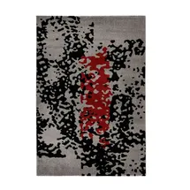 Arte Espina Naila 300 Teppich 120 x 170 cm Schwarz/Rot
