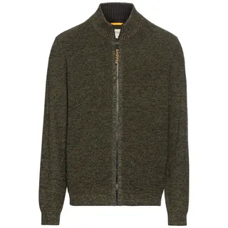 CAMEL ACTIVE Strickjacke mit Reißverschluss Blattgrün, Menswear-XL