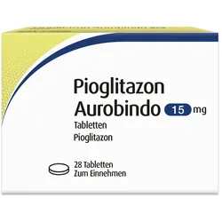 Pioglitazon Aurobindo 15 mg Tabletten 28 St