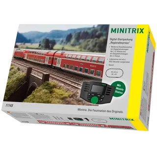 Trix MiniTrix T11148 N Digital-Startpackung Regionalexpress der DB AG