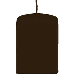 Kopschitz Kerzen Quader Kerzen, Block Kerzen, quadratische Kerzen Chocolate Schokolade 15 x Ø 7/7 cm, 8 Stück