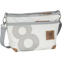 360 Grad Beuteltasche Deern Lütt grau/weiß