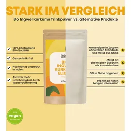 yes vegan! Yes Vegan® Ingwer Shot mit Kurkuma - Pulver