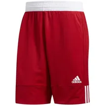adidas 3G Speed Reversible Shorts Power Red / White M