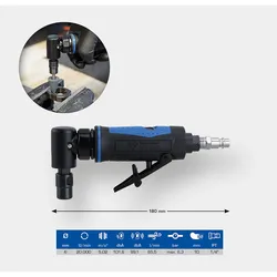 Brilliant Tools Druckluft-Stabschleifer, abgewinkelt - BT160701