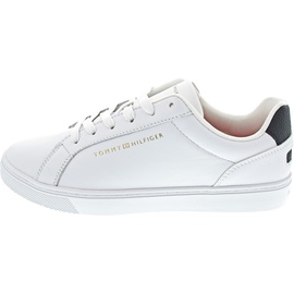 Tommy Hilfiger Damen Cupsole Sneaker Schuhe, Weiß (White), 36 EU