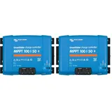 Victron Energy SmartSolar MPPT 100V 50 Amp 12/24-Volt Solar Laderegler (Bluetooth) (Packung mit 2)
