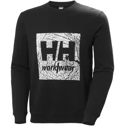 Sweatshirt "GRAPHIC" - L - schwarz
