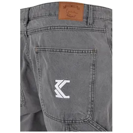 Karl Kani KK Retro Baggy Workwear Denim Grau 34