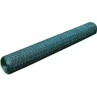 vidaXL Drahtzaun 25 x 0,75 m Grün/Stahl