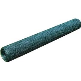 vidaXL Drahtzaun 25 x 0,75 m Grün/Stahl