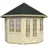 Palmako Veronica 2 2,89 x 2,89 m natur