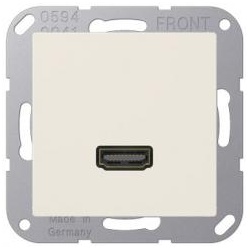 Jung Mutimedia-Einsatz HDMI (weiß)