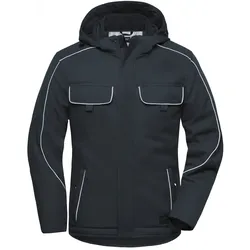 Softshelljacke mit Futter "JN886" - L - carbon