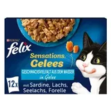 FELIX Sensations Gelee Geschmacksvielfalt aus dem Wasser 12 x 85 g