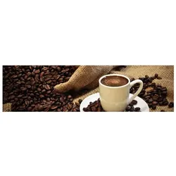 mySPOTTI Küchenrückwand »Kaffeepause«, Aluverbund, Kaffee