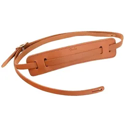Fender Gitarrengurt Deluxe Vintage Strap Leather Natur - Gitarrengurt