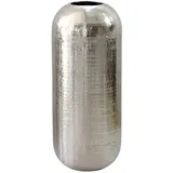 FineBuy FineBuy, Vase, Bodenvase FB76403 Aluminium 60 cm Silber