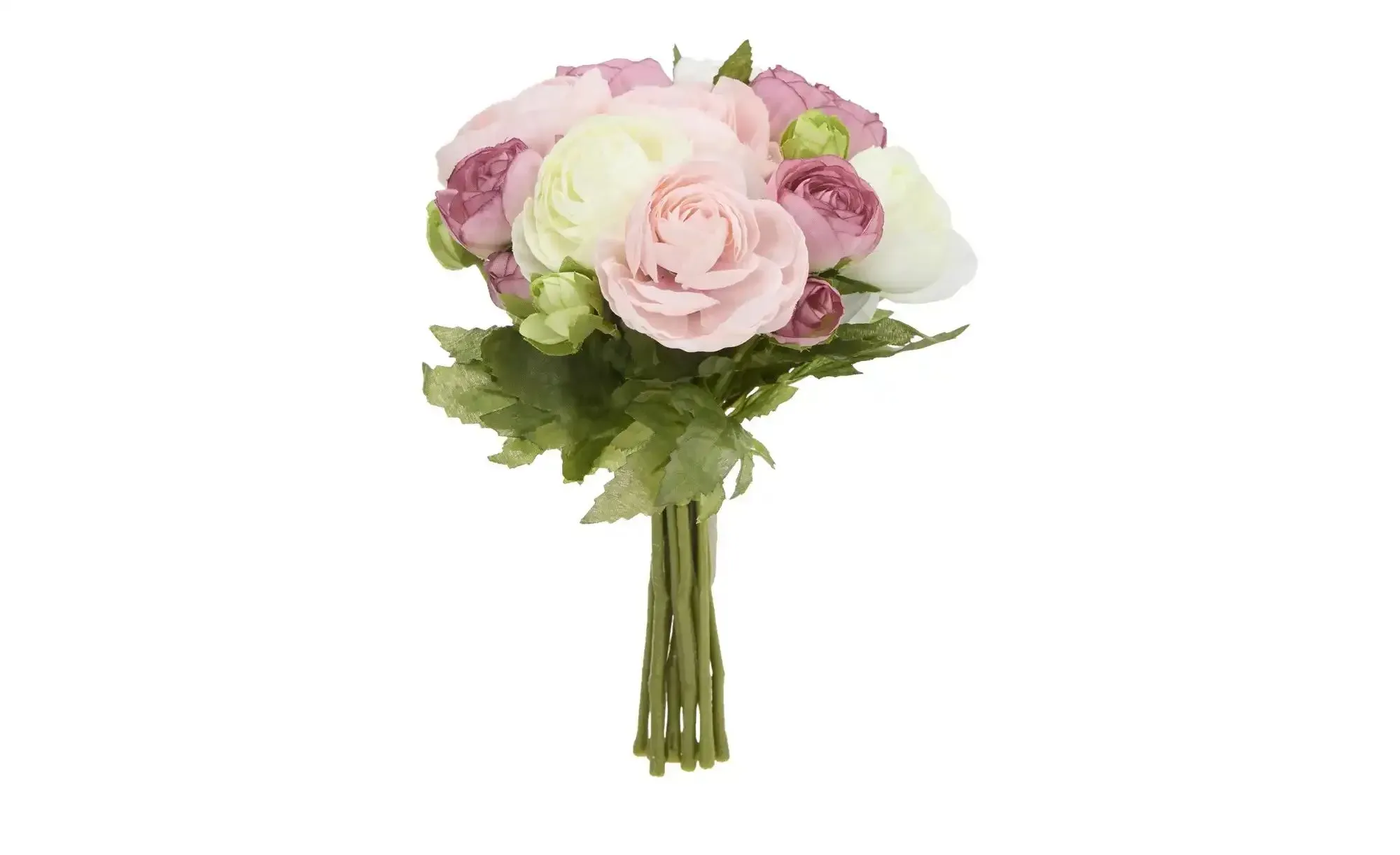 Strauß Ranunkeln   ¦ rosa/pink ¦ Kunststoff,Polyester ¦ Maße (cm): H: 22  Ø: 19.0