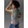 Aniston CASUAL T-Shirt im Material- und Mustermix blau|bunt|grün|rosa|rot|schwarz 46 EU