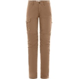 Fjällräven Karla Pro Zip-Off TROUSERS W Gr.46 - Trekkinghose - beige-sand