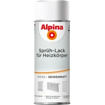 Alpina Sprühlack Heizkörper Weiß seidenmatt 0,4 l