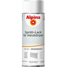 Alpina Sprühlack Heizkörper Weiß seidenmatt 0,4 l