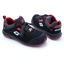Omp MECCANICA SICHERHEITSSCHUHE S3 ESD PRO URBAN GRÖßE 45 SCHWARZ/ROT - ARBEITSSCHUHE METALLFREI UND RUTSCHFEST