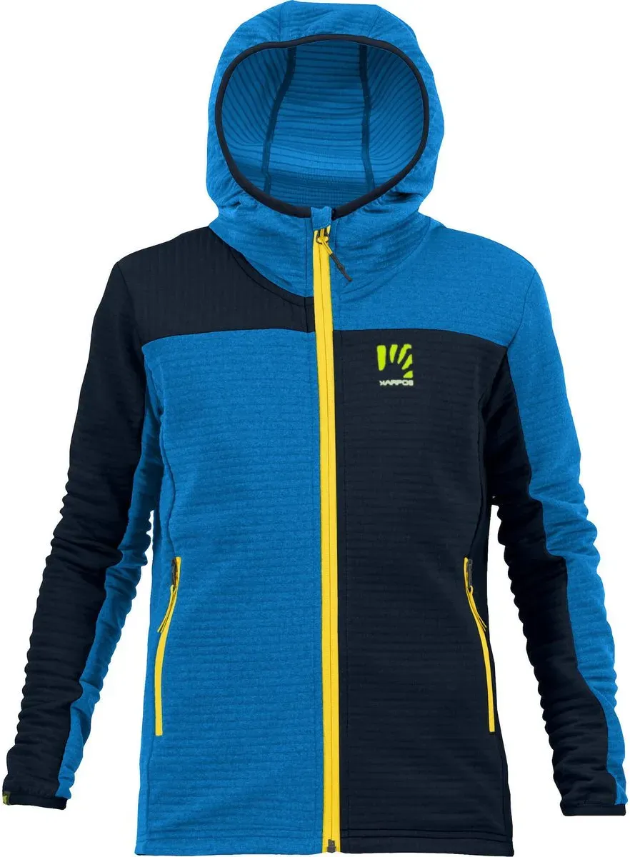 Karpos Nuvolau KID Full-zip Hoodie outer space/indigo bunting (140) 6Y