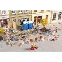 AUHAGEN Baustellen-Set 41694 H0