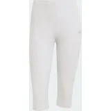 adidas Seasonal Essentials Rib Capri Leggings - light grey heather M