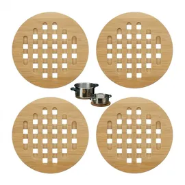 Relaxdays Untersetzer braun 20,0 cm