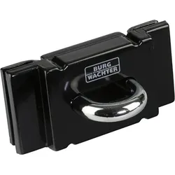 BURG-WÄCHTER Sicherheitsanker SA 1180 SB, 53,5 x 108 mm, Stahl schwarz