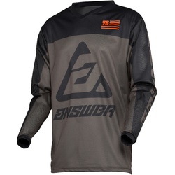 Answer Arkon OPS Motocross Jersey, schwarz-grau, Größe S für Männer