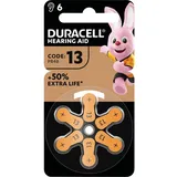 Duracell Hörgerätebatterie ZA 13 1.45 V 1 St. 290 mAh Zink-Luft