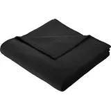 Biederlack Cotton Home 150 x 200 cm schwarz