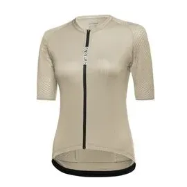 Gore Wear spinshift kurzarm trikot fur damen beige