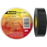 3M SUPER33+-19X33 Isolierband Scotch® Schwarz (L x B) 33m x 19mm 1St.