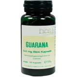 BIOS NATURPRODUKTE Guarana 500 mg Kapseln 100 St