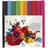 Clairefontaine Krepppapier 25 x 100 cm 10 Rollen farbig sortiert 160 g/m2